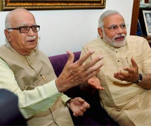 who may become the nda chief after advani?