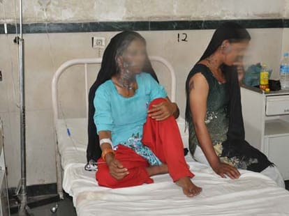 acid attack on mother and daughter