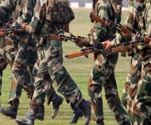SSB trainee has stolen away the crown from durga temple