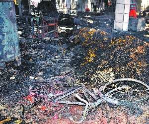 heavy Fire of-the-art AC vegetable market