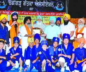 Atamjit Singh Yadgari Gatka Competition in Chandigarh
