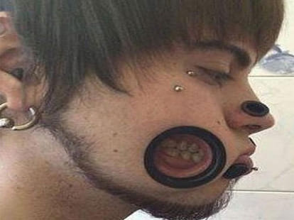 world's weirdest body piercing ever