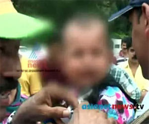 parents allowed thier 11 month daughter to paragliding