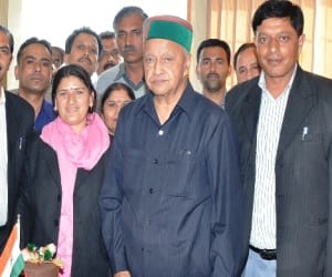 Cm virbhadra attented the seminar in peterhoff.