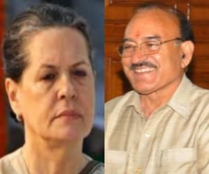 kaul singh thakur meeting with sonia gandhi in delhi