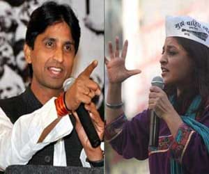 Kumar Vishwas contentious statement on the resignation of Shazia Ilmi