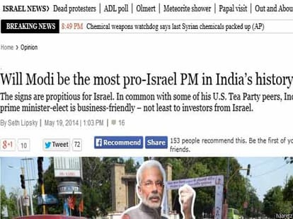 What is thinking Muslim countries about Modi?