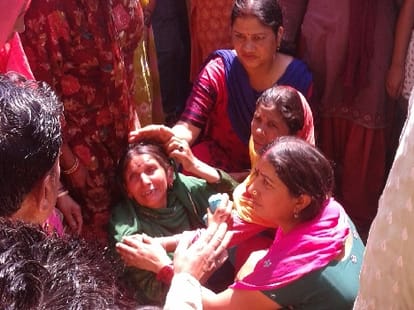 newly married couple crushed under truck in kangra