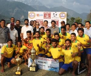 hoshiarpur won durgamal football cup