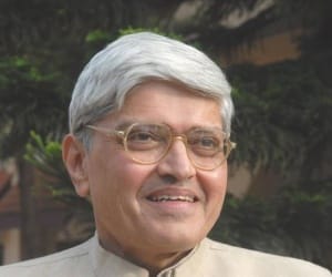 grandson of gandhi resign from iias