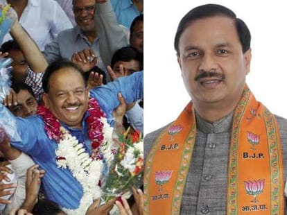 harshvardhan defeats mahesh sharma on modi's cabinet ministry race