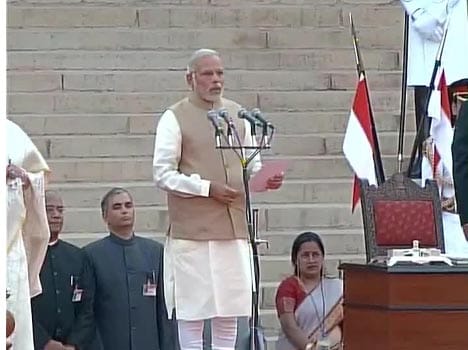 narendra modi oath taking ceremony