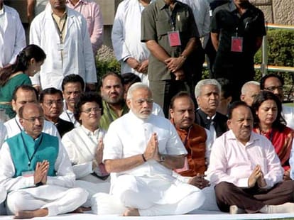 Modi and rss would be in conflict talks by walter andersen