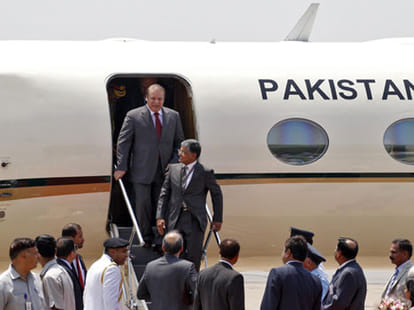 Nawaz sharif said we want peace and love