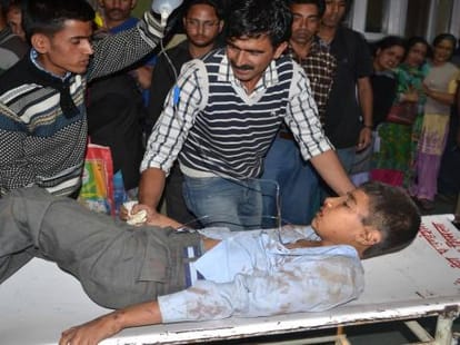 road accident on monday