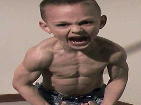 romanian brothers who are world's smallest body builders