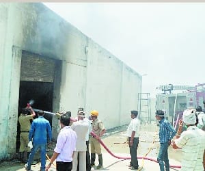 fire at kala amb industry