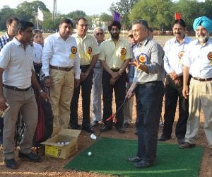Golf Learning Center at the College first opened in Open City