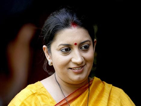 union minister smriti will come jammu today 