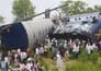 Several injured in train mishap Pratapgarh , three critical