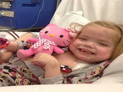 girl living after 38 operations at the age of 6