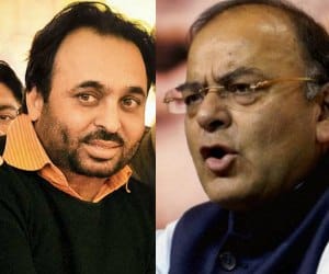 aam aadmi party mp bhagwant man challanged arun jaitley in loksabha