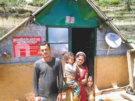 amar ujala foundation makes houses for flood victim