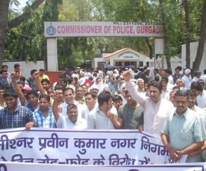 nathupur enchrchment: people sought against corporation commissioner