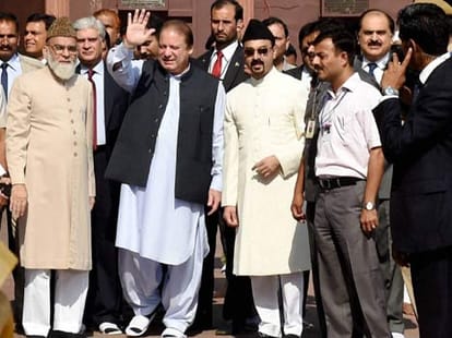Nawaz sharif wrote letter to prime minister narendra modi