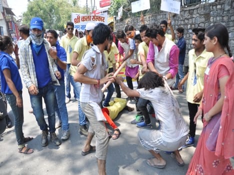 street play on damini rape case