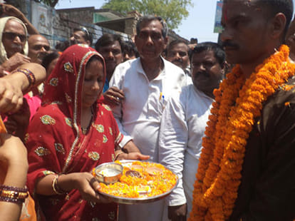 dinesh vishwakarma returned home from pak jail