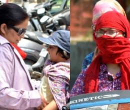 Mercury shows no mercy, temprature croses 45 degree mark