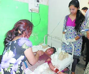 tempo met accident at humirpur