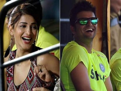 now suresh raina romancing with Shruti Hassan?