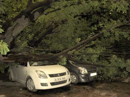 Three killed in storms in Delhi