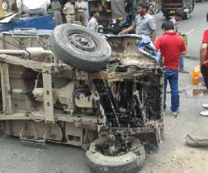 Many accident in greater noida, one dead