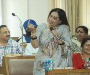 Meeting of Municipal Corporation and MP kiron kher