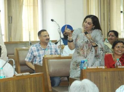 Meeting of Municipal Corporation and MP kiron kher