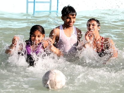 very hot weather in summers