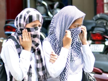 dry and hot weather in uttar pradesh