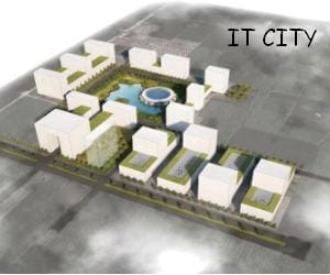 Today IT city, IIIT and medanta hospital project started.