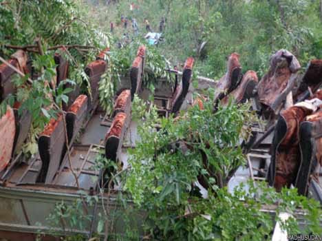 18 pilgrims died in bus accident from nepal