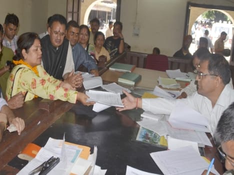 nomination in panchayat election