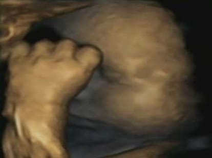 baby gets anxious in mother's womb