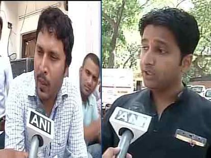 Clash between AAP and ABVP workers in DU