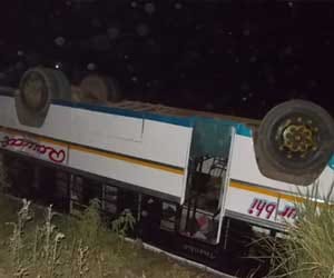 six died in bus accident