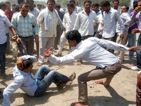 fracas in haridwar