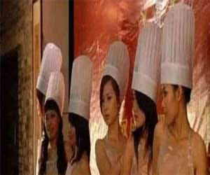 restaurant which posed naked models on its first day