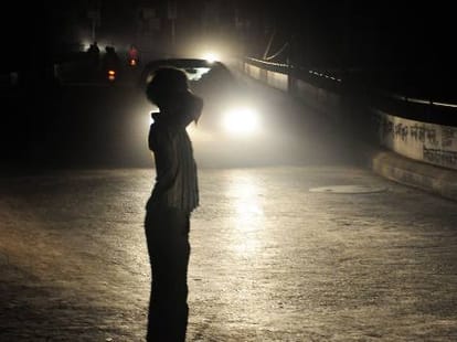 huge power cut in Uttar Pradesh.