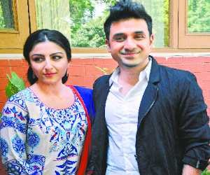 Film Actress Soha Ali Khan in Chandigarh